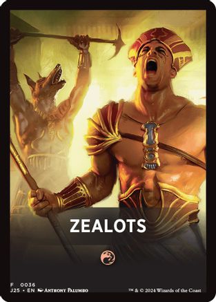 Zealots Theme Card (-036) [Foundations Jumpstart] MTG Single Wizards of the Coast