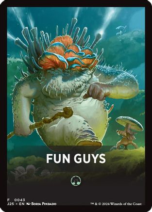 Fun Guys Theme Card (-043) [Foundations Jumpstart] MTG Single Wizards of the Coast