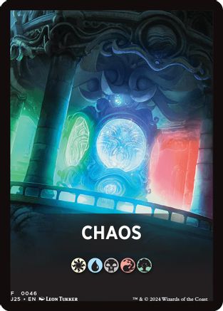 Chaos Theme Card (J25-046) [Foundations Jumpstart] MTG Single Wizards of the Coast