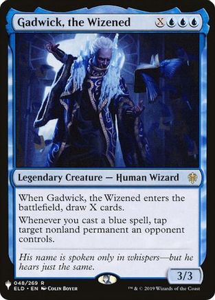 Gadwick, the Wizened (LIST-048/269) [Mystery Booster] The List Reprints MTG Single Wizards of the Coast