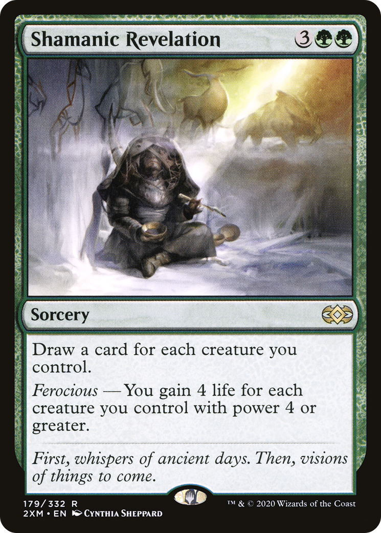 Shamanic Revelation (2XM-179) [Double Masters] MTG Single Wizards of the Coast