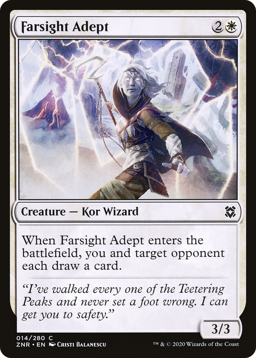 Farsight Adept (ZNR-014) [Zendikar Rising] MTG Single Wizards of the Coast