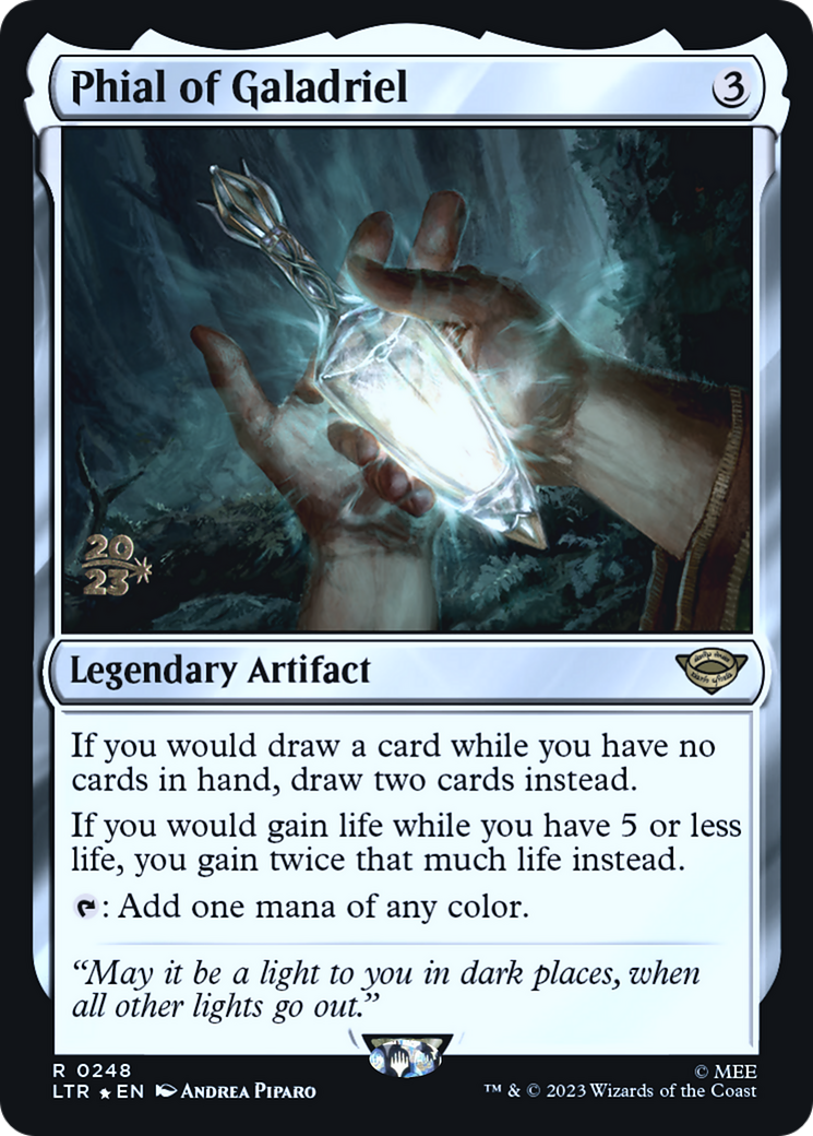 Phial of Galadriel (PRE-248) [Tales of Middle-earth Promos] Foil MTG Single Wizards of the Coast