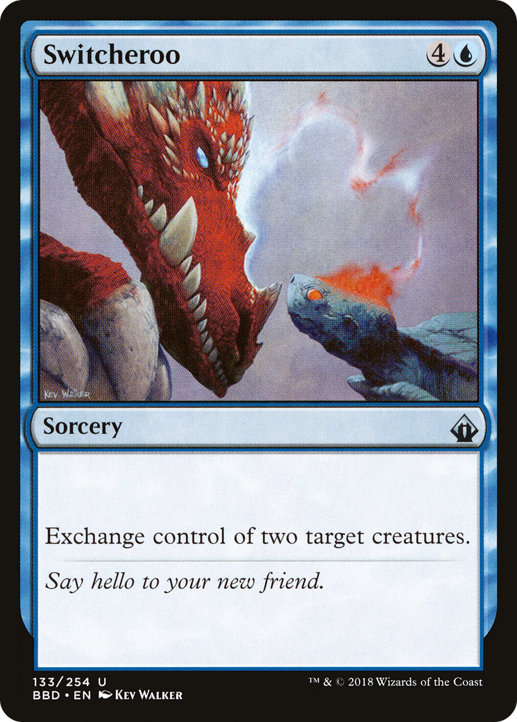 Switcheroo (BBD-133) [Battlebond] Foil MTG Single Wizards of the Coast