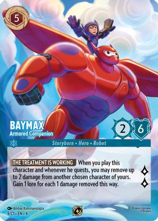 Baymax - Armored Companion (9) [Disney Lorcana Promo Cards] Lorcana Single Disney