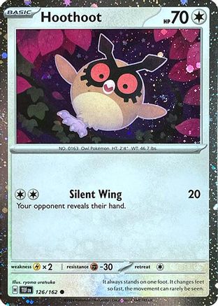 Hoothoot - 126 (Cosmos Holo) (126) Holofoil [Misc: Cards & Products] Pokemon Single Pokémon