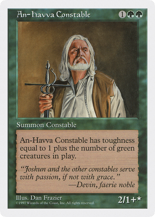 An-Havva Constable (5ED-277) [Fifth Edition] MTG Single Wizards of the Coast