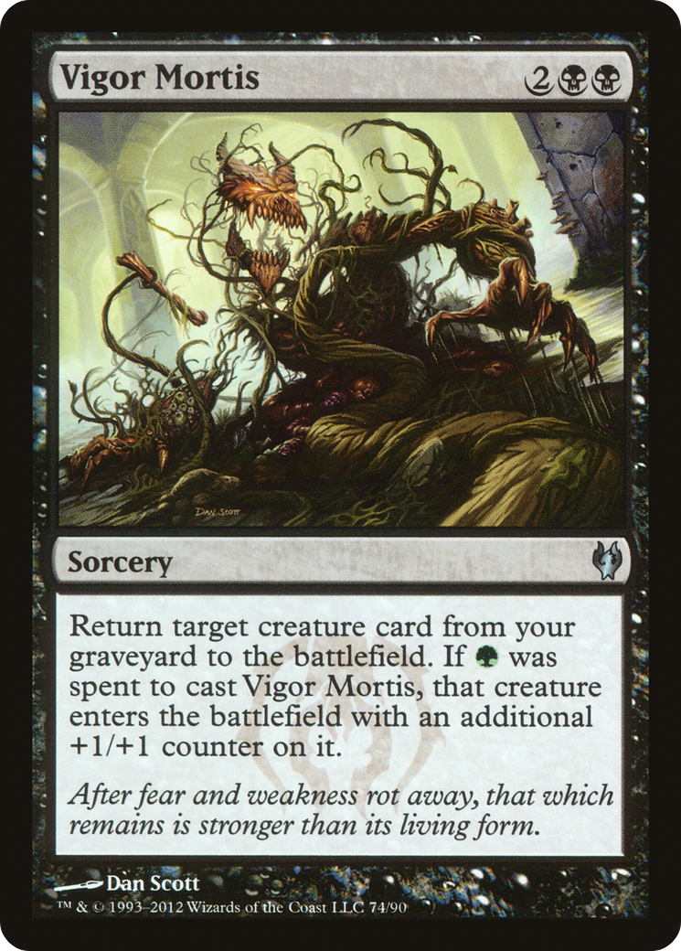 Vigor Mortis (DDJ-074) [Misc] Duel Decks: Izzet vs. Golgari MTG Single Wizards of the Coast