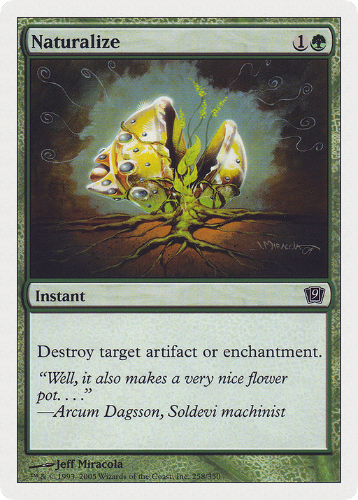 Naturalize (9ED-258) [9th Edition] MTG Single Wizards of the Coast