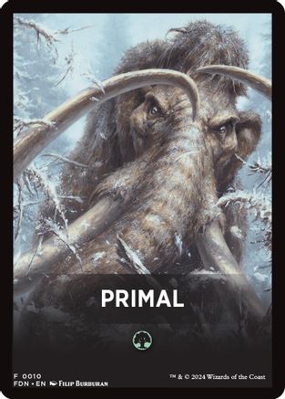 Primal Theme Card (-010) [Foundations] MTG Single Wizards of the Coast