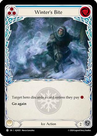 Winter's Bite (Blue) (AJV025)  [Armory Deck: Jarl Vetreidi] Flesh And Blood Single Flesh and Blood   