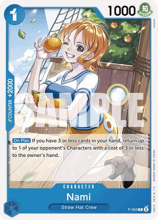 Nami (P-053) (Reprint) (P-053) [Premium Booster -The Best-] One Piece Single Bandai
