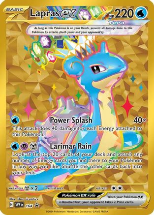 Lapras ex - 164 (164) Holofoil [Promos: SV Promo Cards] Pokemon Single Pokémon