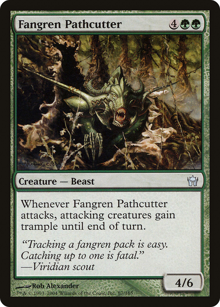 Fangren Pathcutter (5DN-087) [Fifth Dawn] Foil MTG Single Wizards of the Coast