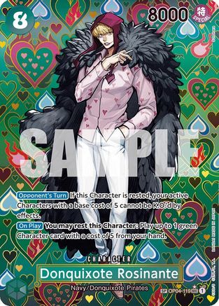 Donquixote Rosinante (SP) (OP04-119) [Emperors in the New World] Foil One Piece Single Bandai