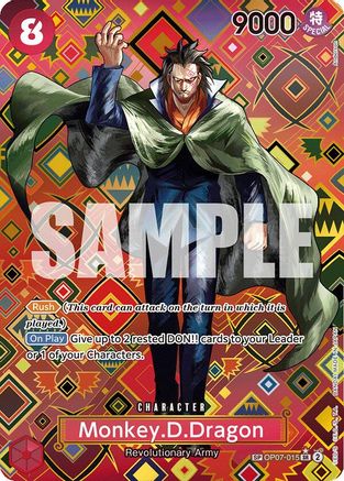 Monkey.D.Dragon (SP) (OP07-015) [Emperors in the New World] Foil One Piece Single Bandai