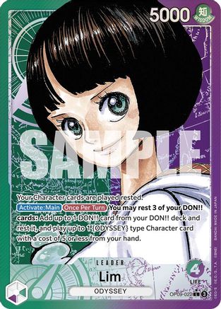Lim (022) (Parallel) (OP09-022) [Emperors in the New World] Foil One Piece Single Bandai