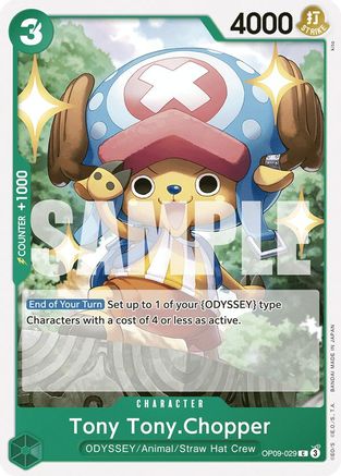 Tony Tony.Chopper (OP09-029) [Emperors in the New World] One Piece Single Bandai