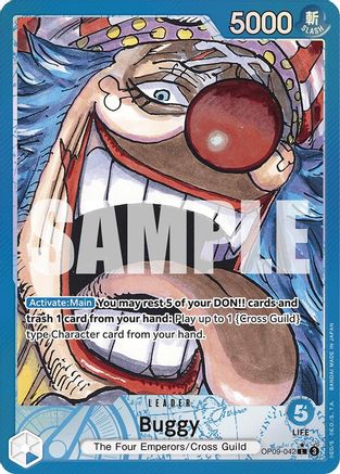 Buggy (042) (Parallel) (OP09-042) [Emperors in the New World] One Piece Single Bandai