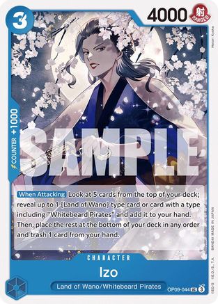 Izo (OP09-044) [Emperors in the New World] One Piece Single Bandai