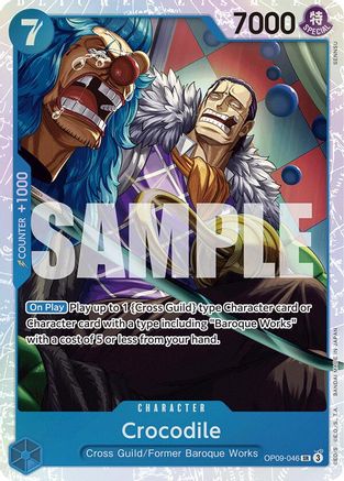 Crocodile (046) (OP09-046) [Emperors in the New World] Foil One Piece Single Bandai