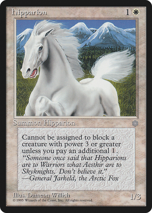 Hipparion (ICE-031) [Ice Age] MTG Single Wizards of the Coast