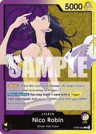 Nico Robin (062) (OP09-062) [Emperors in the New World] One Piece Single Bandai