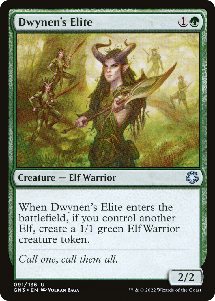 Dwynen's Elite (GN3-091) [Misc] Game Night: Free-for-All MTG Single Wizards of the Coast