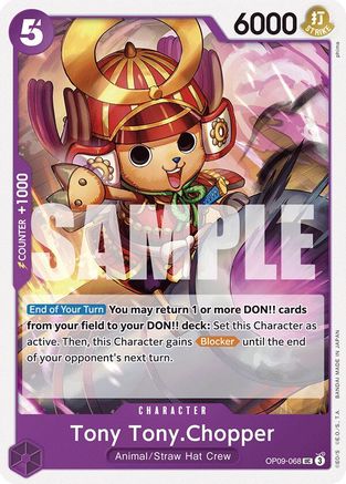 Tony Tony.Chopper (068) (OP09-068) [Emperors in the New World] One Piece Single Bandai