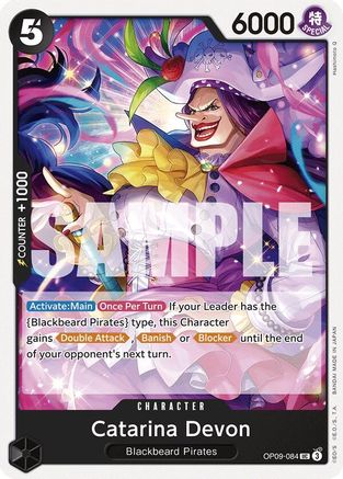 Catarina Devon (OP09-084) [Emperors in the New World] One Piece Single Bandai