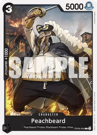 Peachbeard (OP09-094) [Emperors in the New World] One Piece Single Bandai