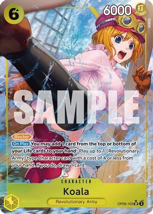 Koala (Parallel) (OP09-103) [Emperors in the New World] Foil One Piece Single Bandai