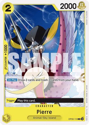 Pierre (OP09-110) [Emperors in the New World] One Piece Single Bandai