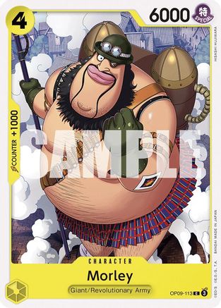 Morley (OP09-113) [Emperors in the New World] One Piece Single Bandai