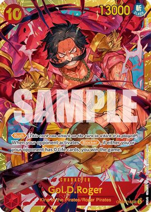 Gol.D.Roger (OP09-118) [Emperors in the New World] Foil One Piece Single Bandai