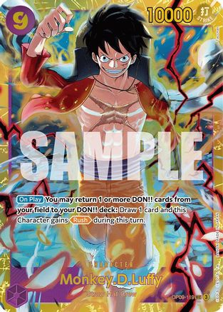 Monkey.D.Luffy (119) (OP09-119) [Emperors in the New World] Foil One Piece Single Bandai