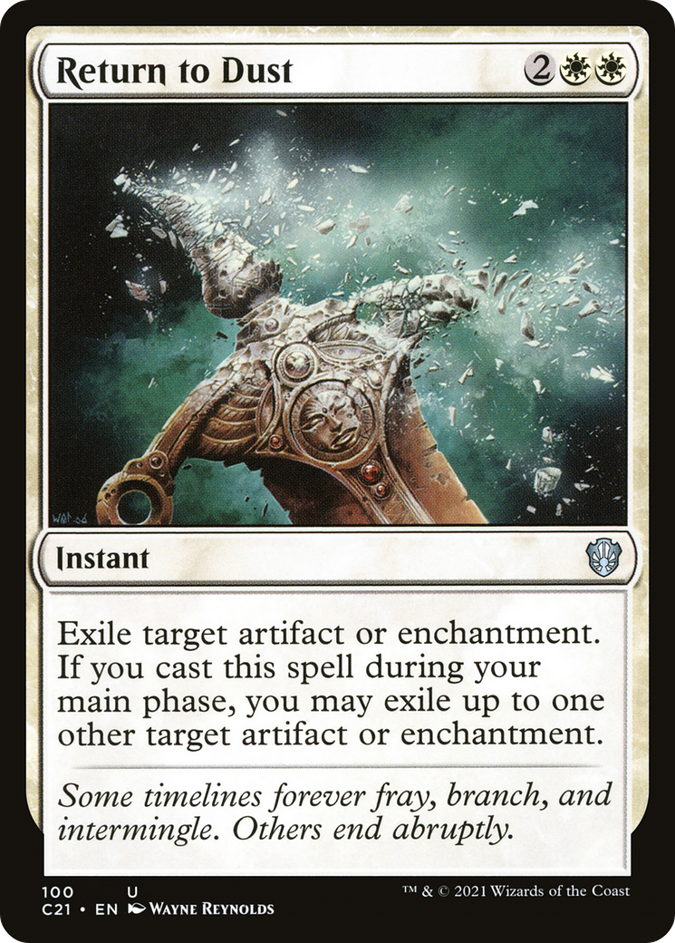 Return to Dust (C21-100) [Commander 2021] MTG Single Wizards of the Coast