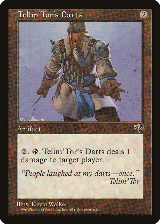 Telim'Tor's Darts (MIR-321) [Mirage] MTG Single Wizards of the Coast