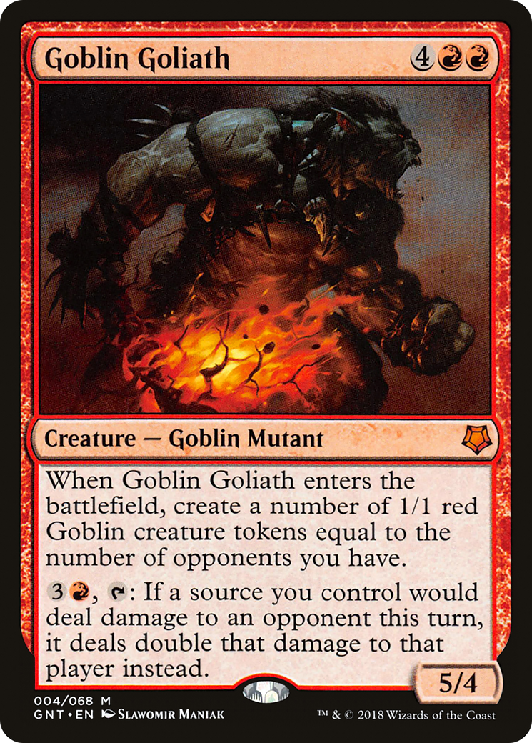 Goblin Goliath (GNT-004) [Misc] Game Night MTG Single Wizards of the Coast