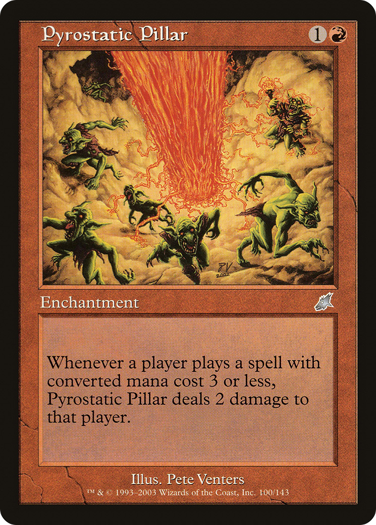 Pyrostatic Pillar (SCG-100) [Scourge] Foil MTG Single Wizards of the Coast