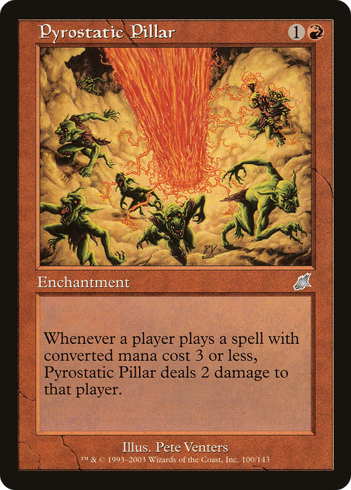Pyrostatic Pillar (SCG-100) [Scourge] MTG Single Wizards of the Coast