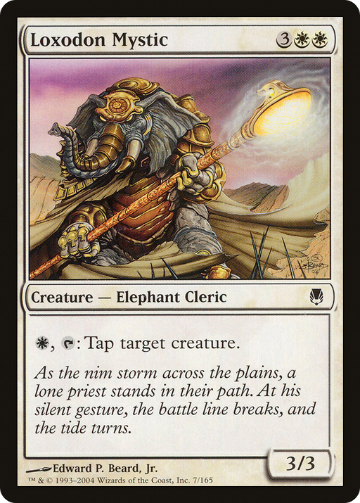 Loxodon Mystic (DST-007) [Darksteel] MTG Single Wizards of the Coast