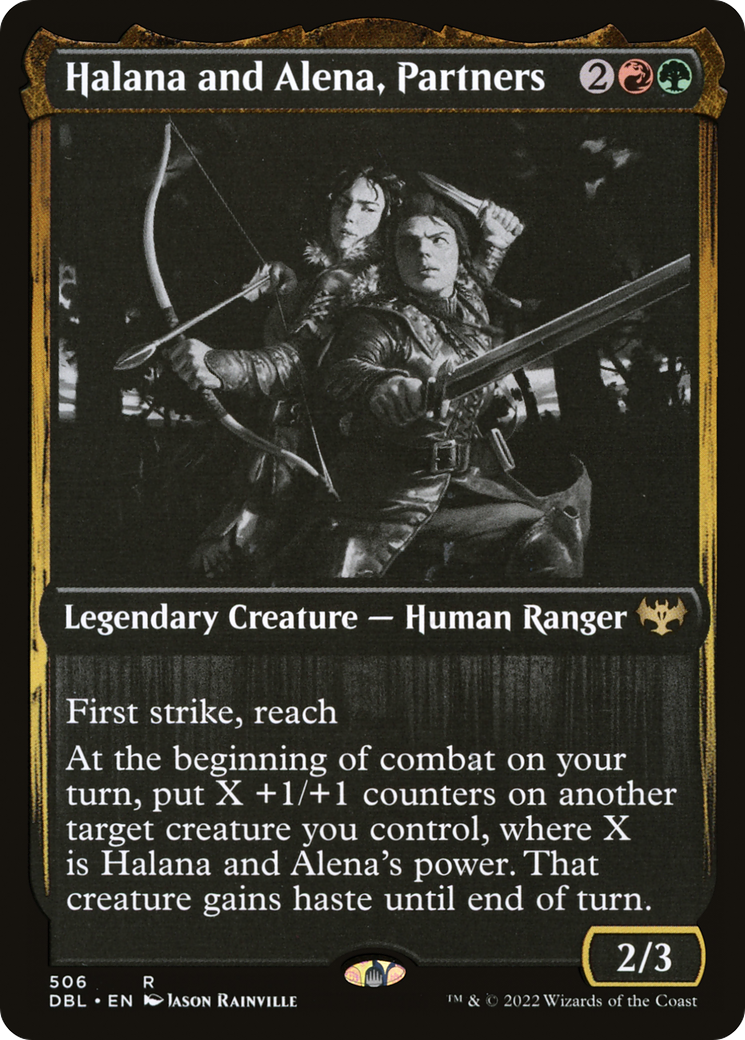 Halana and Alena, Partners (DBL-506) [Innistrad: Double Feature] MTG Single Wizards of the Coast