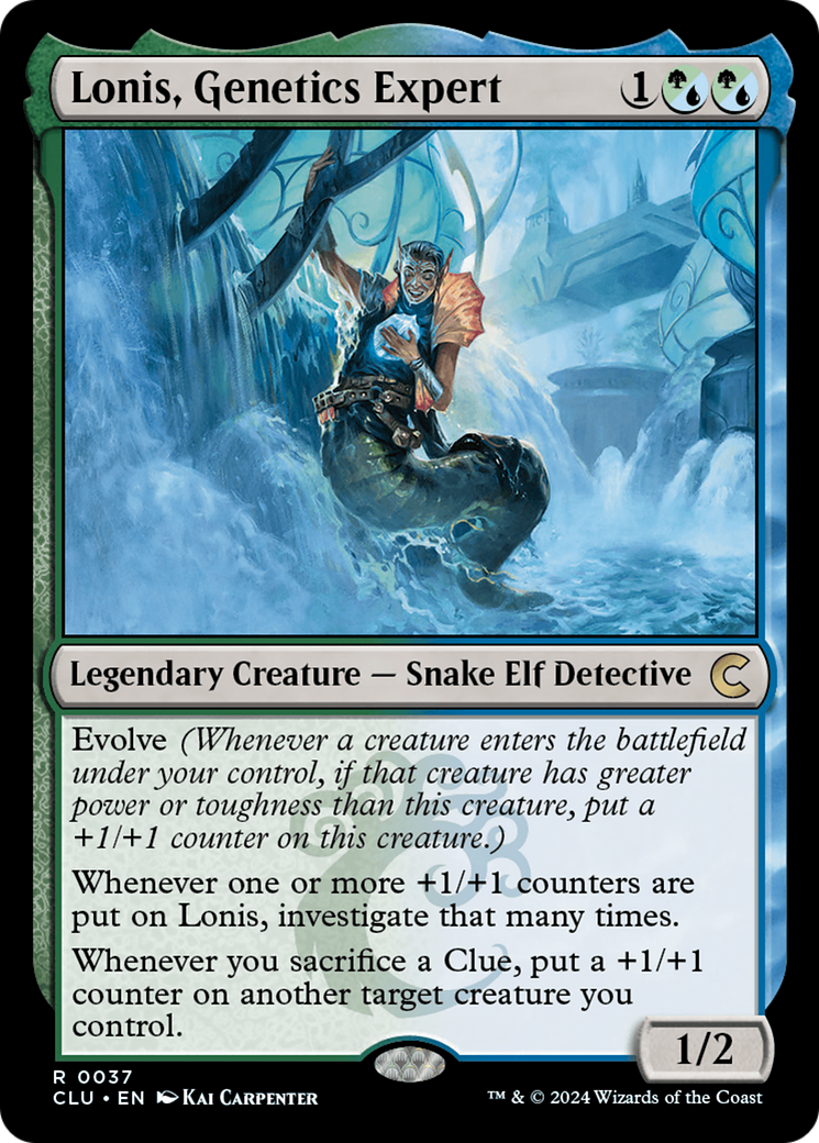 Lonis, Genetics Expert (CLU-037) [Ravnica: Clue Edition] MTG Single Wizards of the Coast