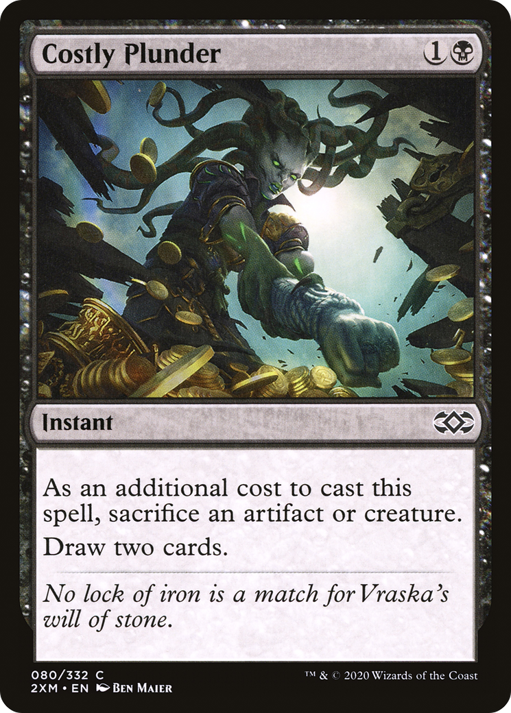 Costly Plunder (2XM-080) [Double Masters] MTG Single Wizards of the Coast
