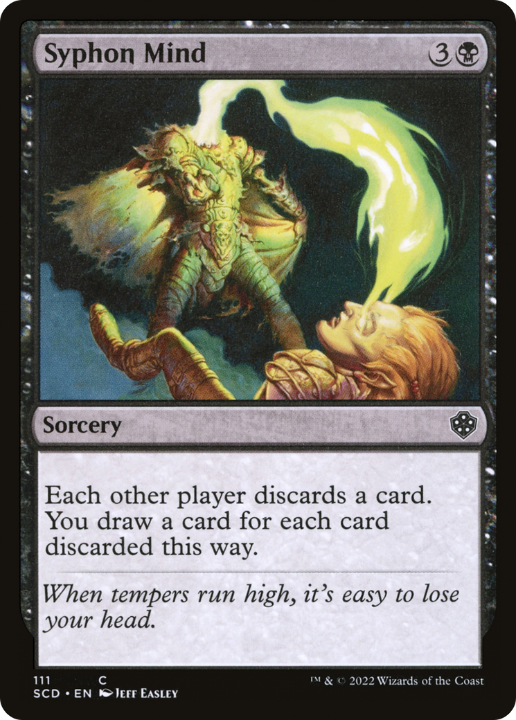 Syphon Mind (SCD-111) [Starter Commander Decks] MTG Single Wizards of the Coast