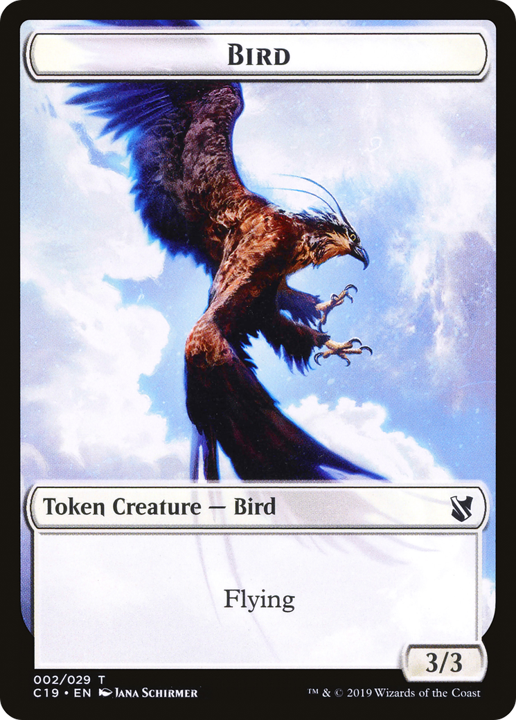 Bird (TC19-002) [Tokens] Commander 2019 Tokens MTG Single Wizards of the Coast