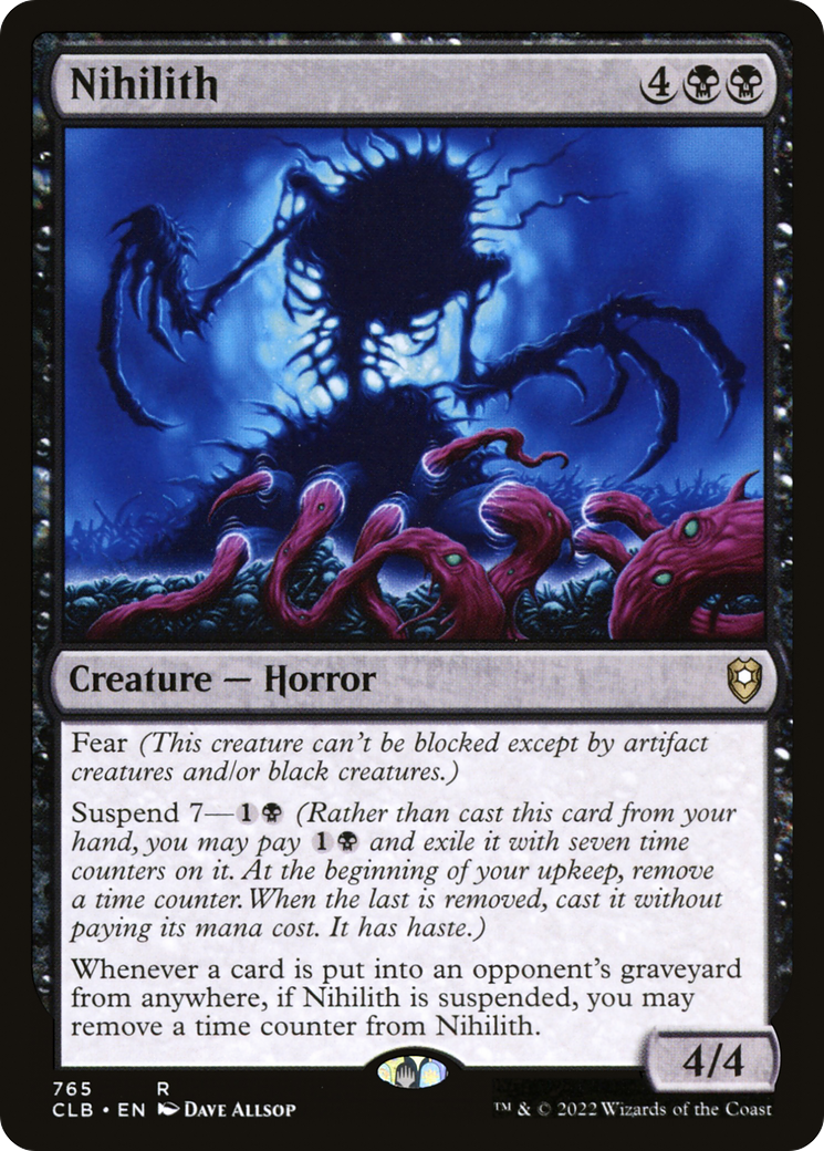 Nihilith (CLB-765) [Commander Legends: Battle for Baldur's Gate] MTG Single Wizards of the Coast