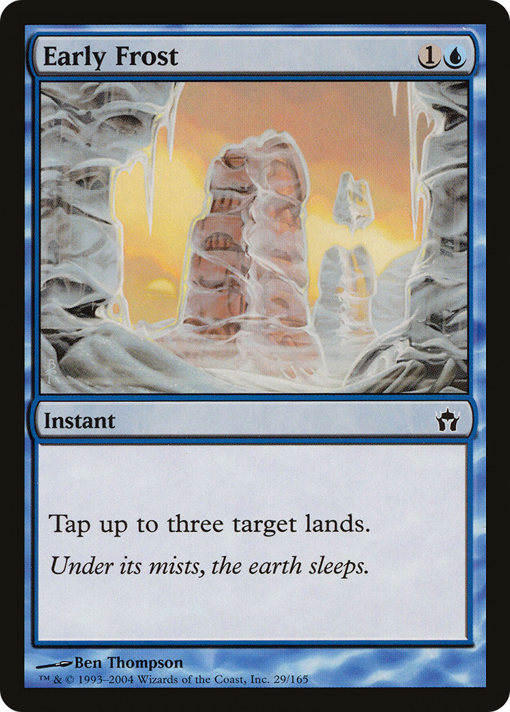 Early Frost (5DN-029) [Fifth Dawn] Foil MTG Single Wizards of the Coast