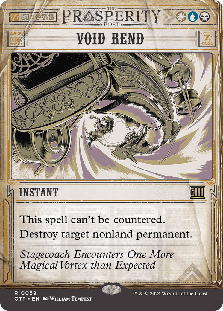 Void Rend (OTP-059) [Breaking News] (Showcase) (Borderless) MTG Single Wizards of the Coast